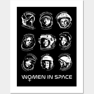 Women in Space combo Posters and Art